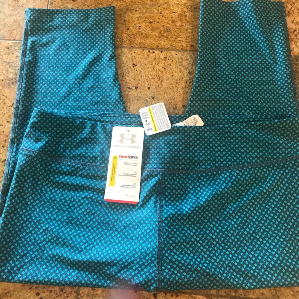 NWT Under Armour Heat Gear Compression Capri
